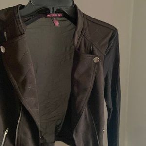 Black sheer jacket